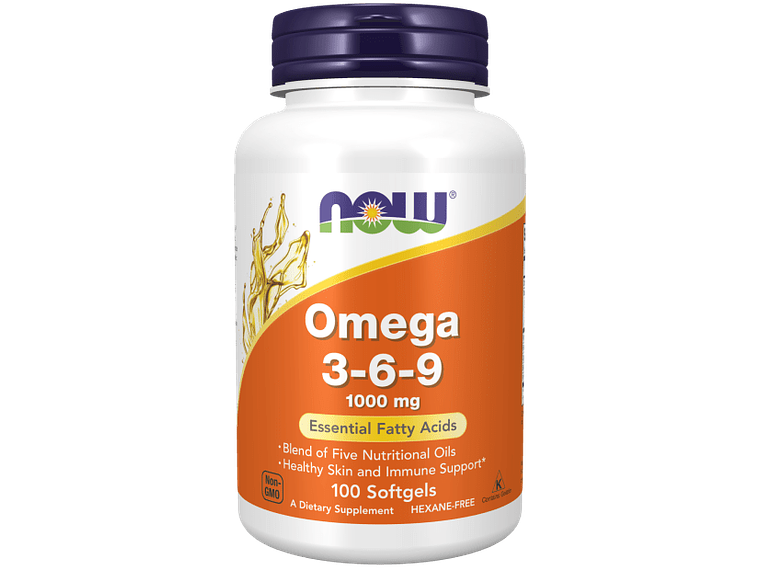 Omega 3-6-9 1000 Mg 100 Cápsulas Now 1