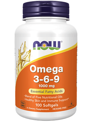 Omega 3-6-9 1000 Mg 100 Cápsulas Now