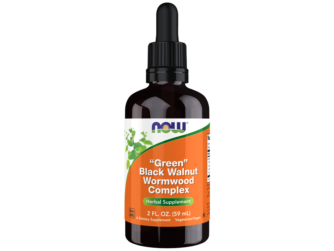 Green Black Walnut Wormwood Complex Liquid 59 Ml. Now 1