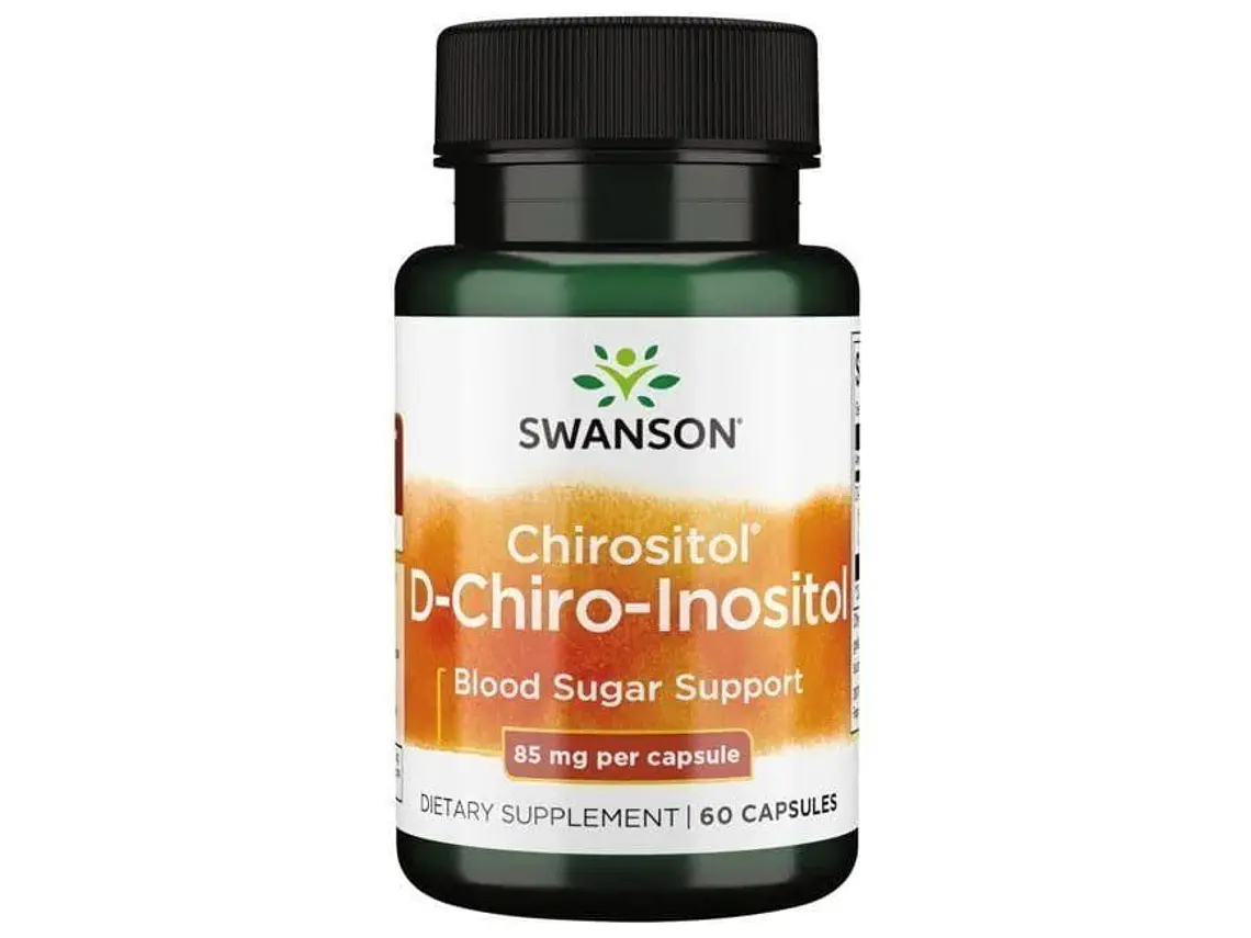 Chirositol D-Chiro-Inositol 85 Mg 60 Cápsulas  Swanson 1