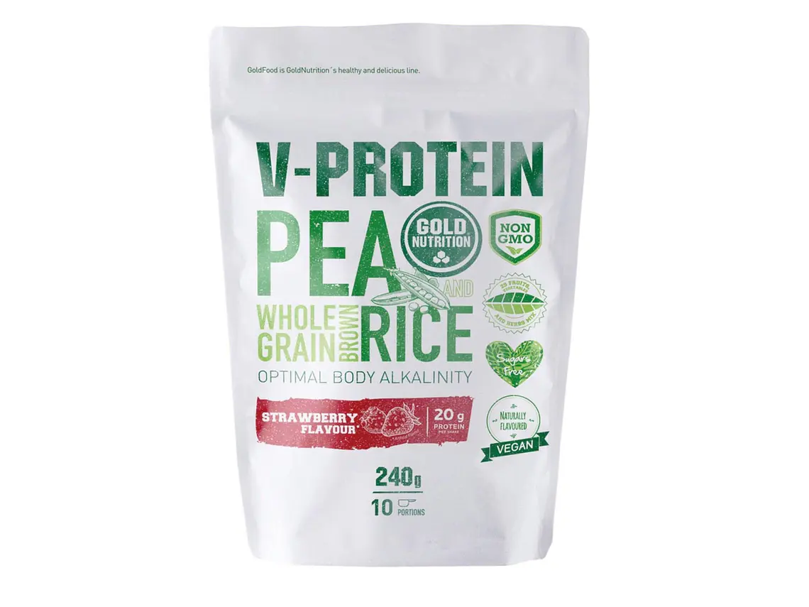 Vegan V-Protein 240g Gold Nutrition 1