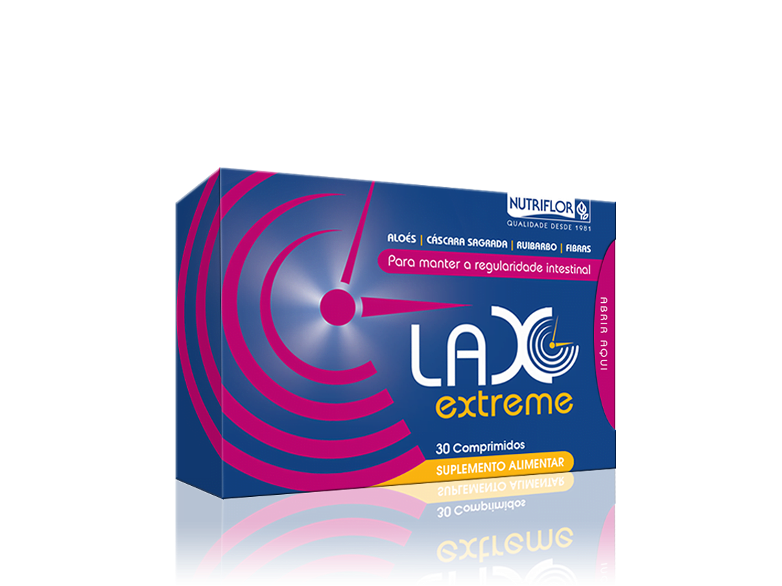 Lax Extreme 30 Comprimidos Nutriflor 1
