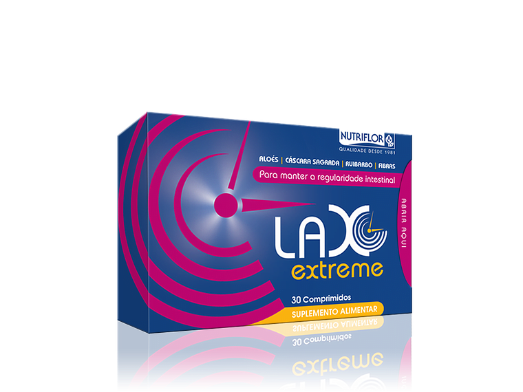 Lax Extreme 30 Comprimidos Nutriflor 1