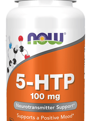 5-Htp 100 mg 60 Cápsulas Vegetais Now