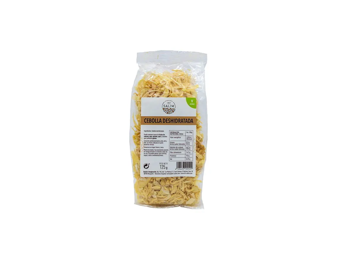 Cebola Desidratada 125g Int-Salim 1