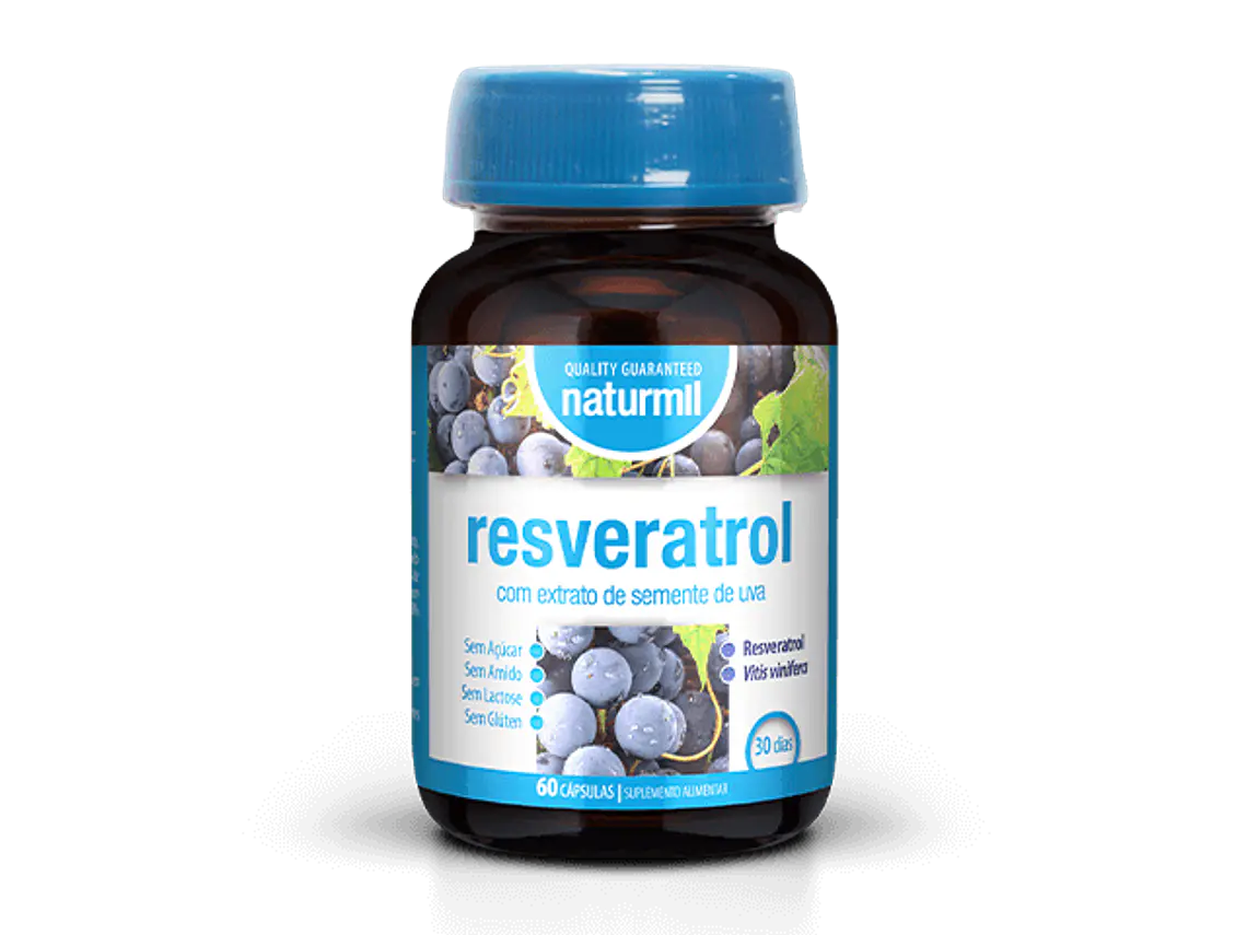 Resveratrol 60 Cápsulas Naturmil 1