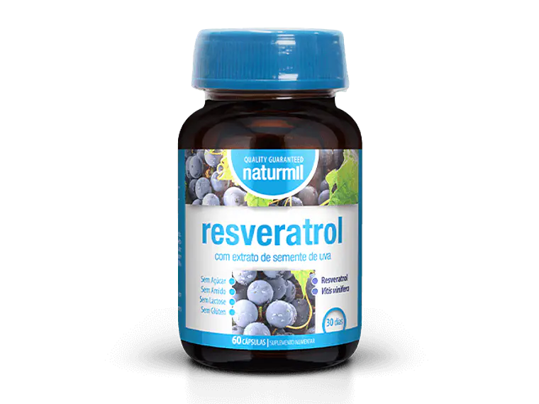Resveratrol 60 Cápsulas Naturmil 1