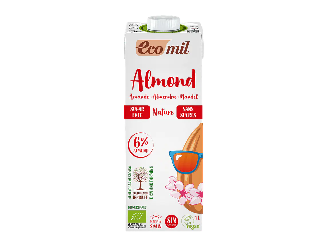 Bebida De Amêndoas Nature Bio Ecomil 1