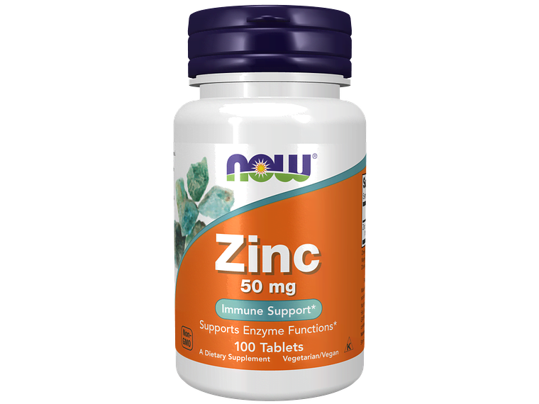 Zinc 50 mg 100 Comprimidos Now 1