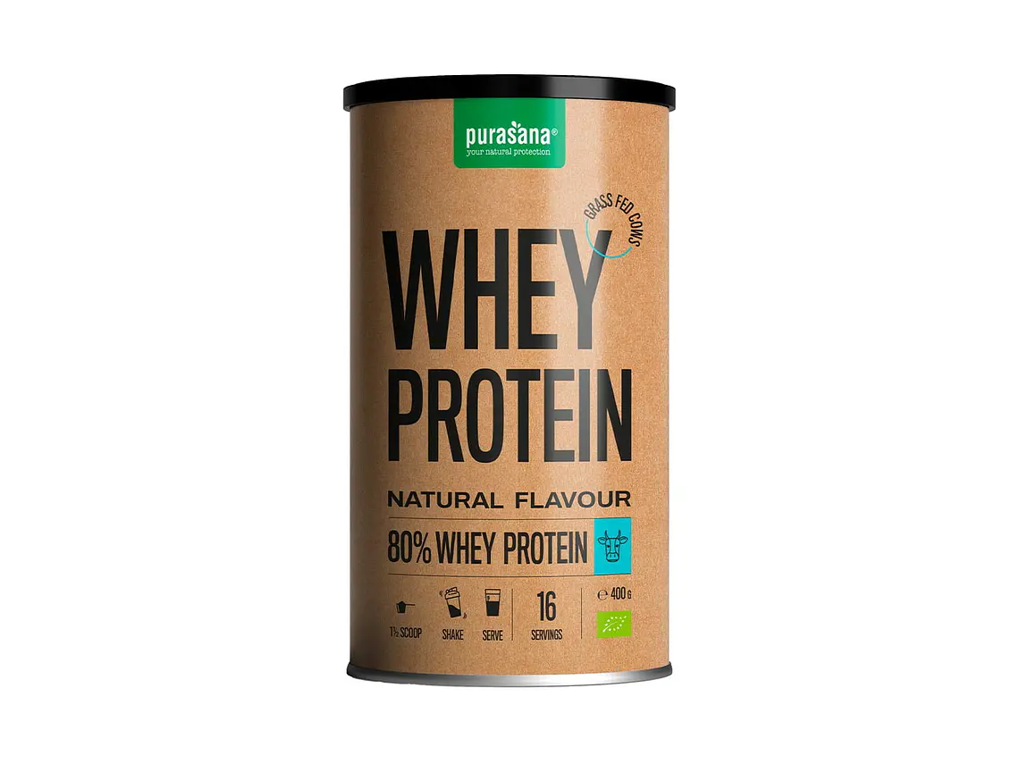 Whey Protein Bio Natural 400g Purasana 1