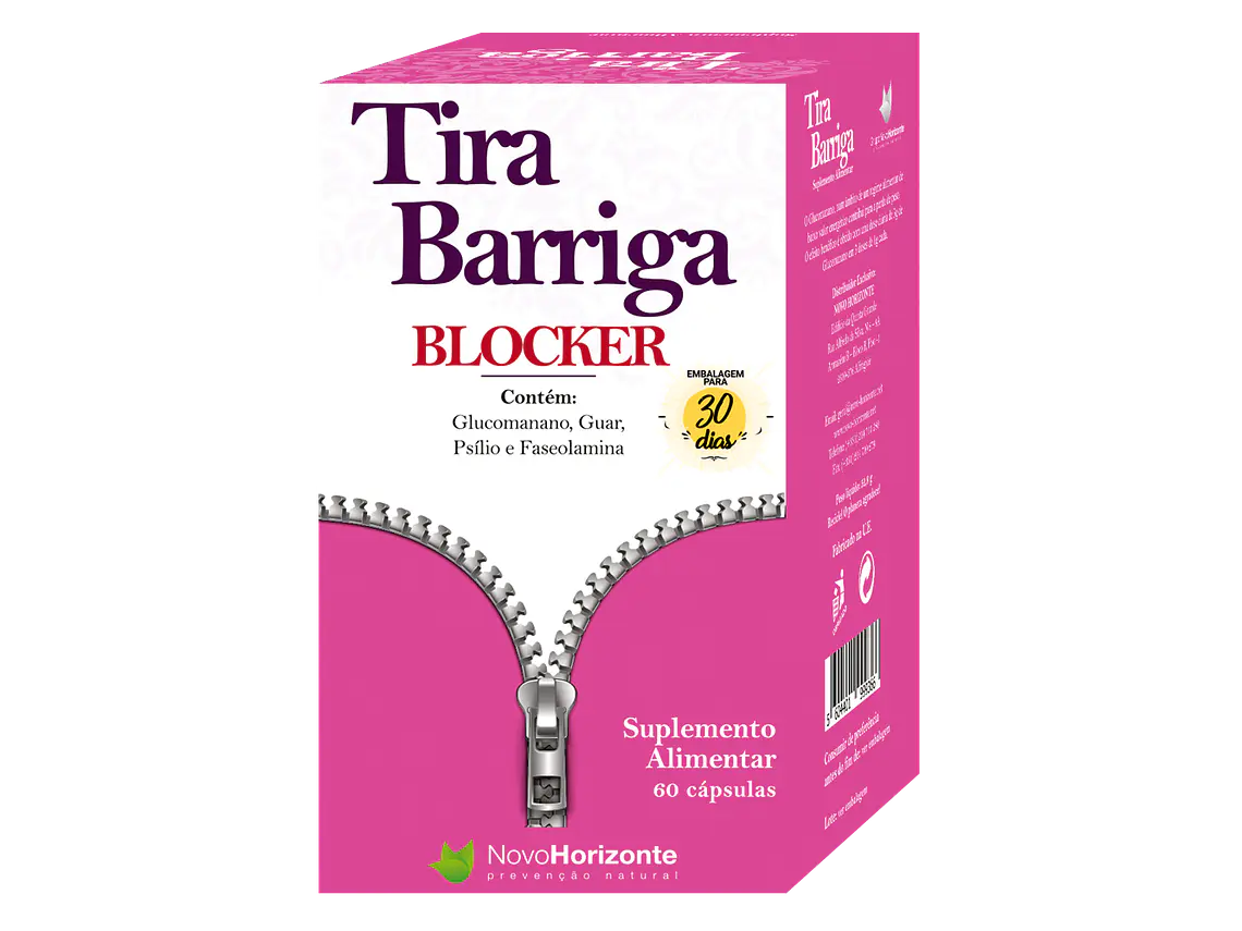Tira Barriga Blocker 60 Cápsulas Novo Horizonte 1
