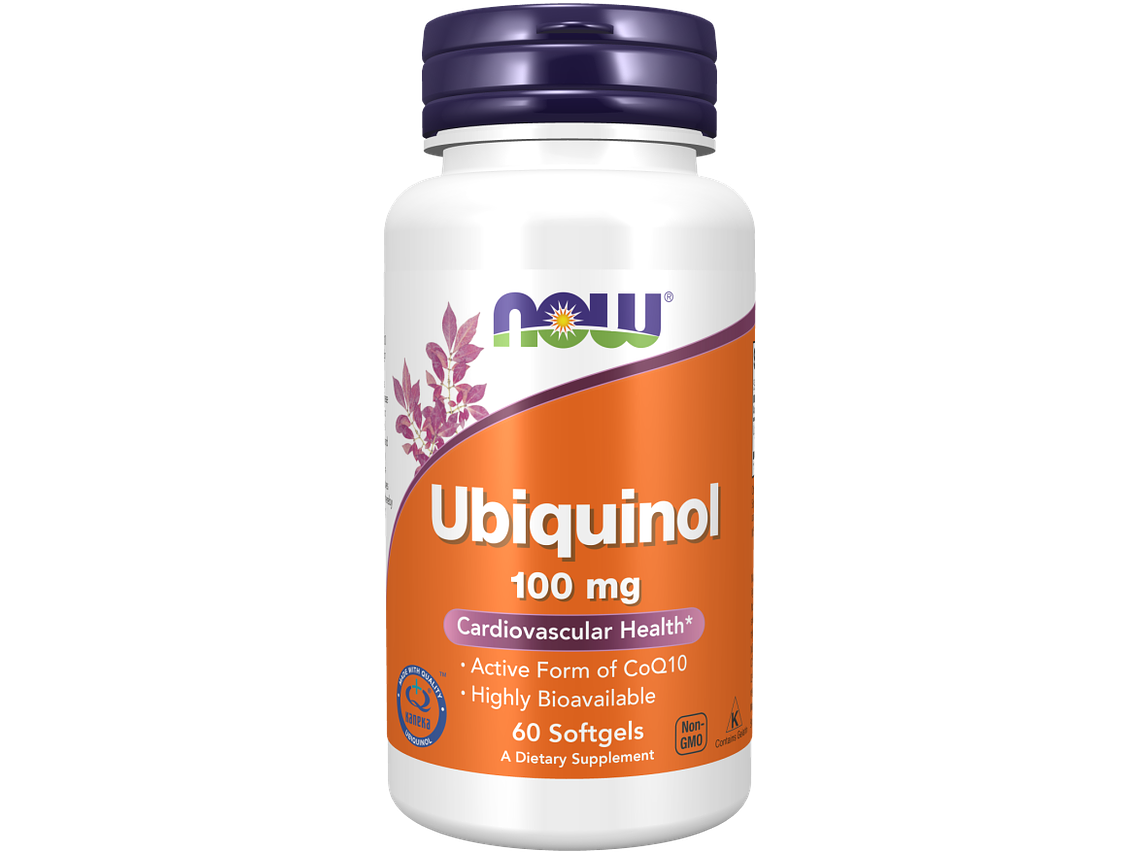 Ubiquinol 100 mg 60 Softgels Now 1