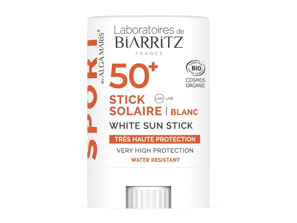 Protetor Solar Stick Sport tom Branco SPF50+ 12G Laboratoires Biarritz 1