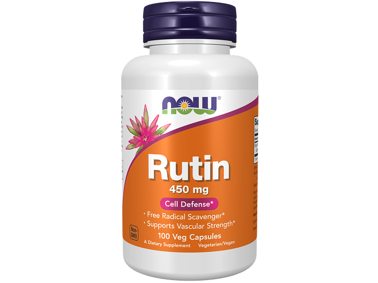 Rutin 450 mg 100 Cápsulas Now 1