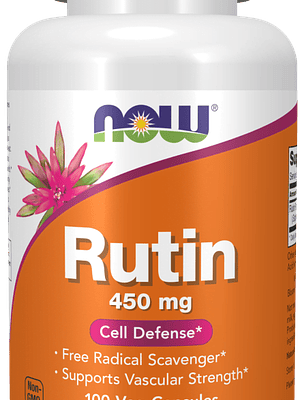 Rutin 450 mg 100 Cápsulas Now