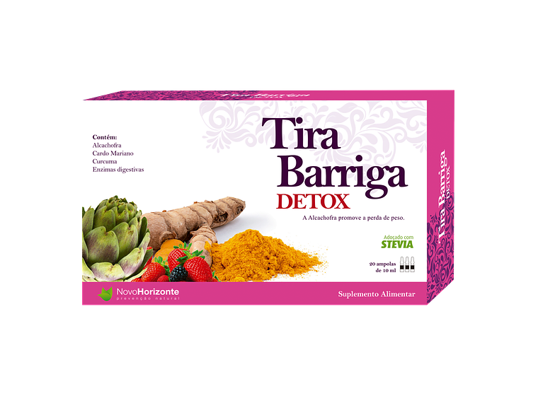 Tira Barriga Detox 20 Ampolas Novo Horizonte 1