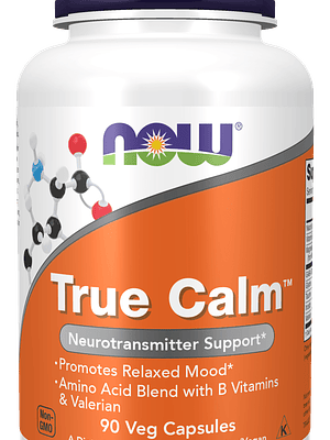 True Calm 90 Cápsulas Vegetais Now