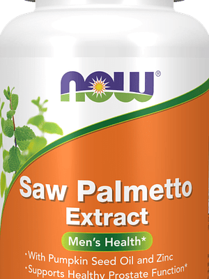 Saw Palmetto Extract (Zinc) 90 Softgels Now