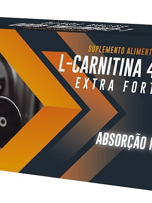 L-Carnitina 4000 Extra Forte 30 Ampolas Novo Horizonte