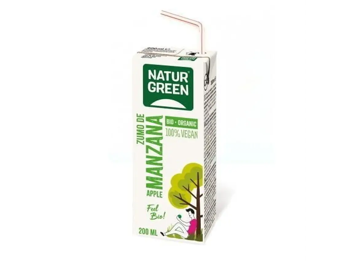 Sumo De Maçã Bio Naturgreen 1