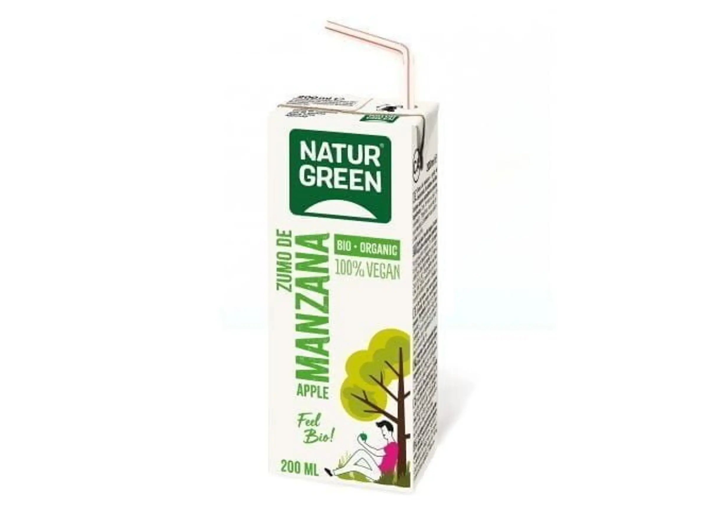 Sumo De Maçã Bio Naturgreen 1