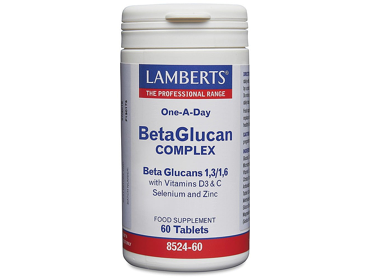 Beta Glucan Complex 60 Comprimidos Lamberts 1