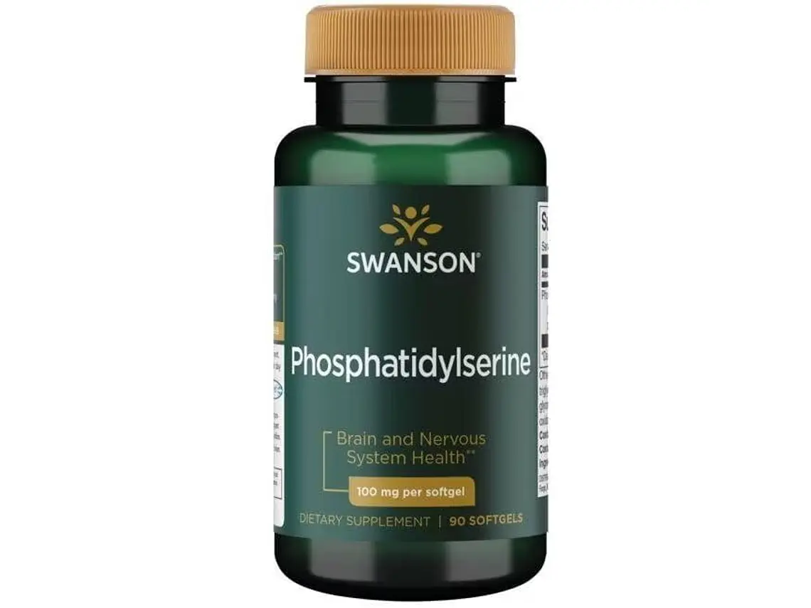 Phosphatidylserine 100 mg 90 Softgels Swanson 1