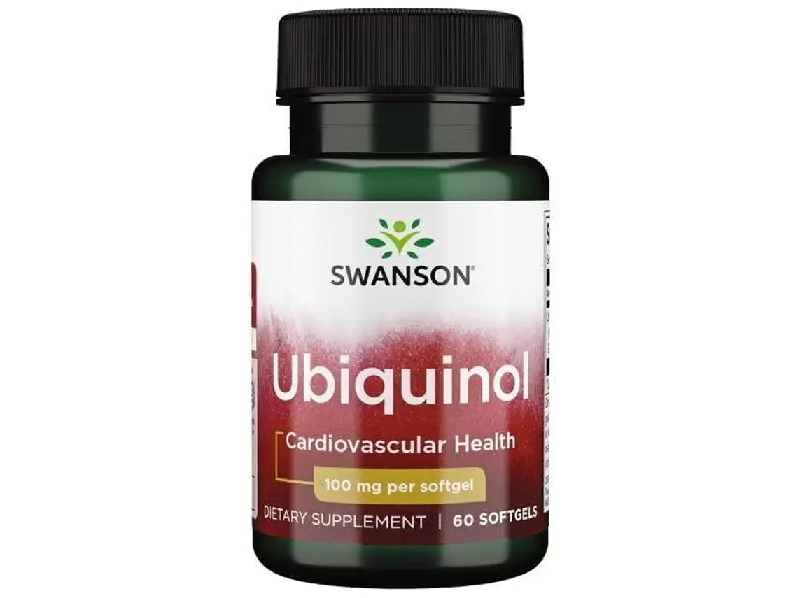 Ubiquinol 100 mg 60 Softgels Swanson 1
