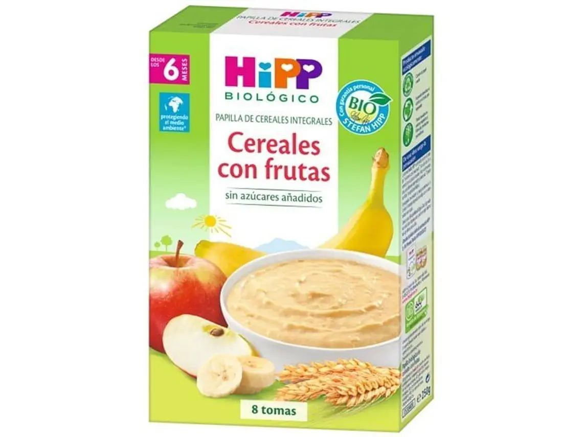 Papa De Cereais Com Frutas Bio 250 G Hipp 1