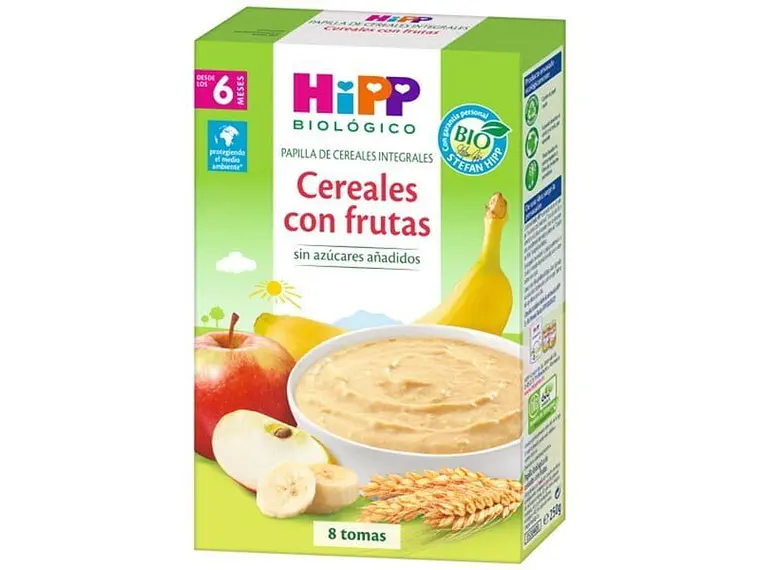 Papa De Cereais Com Frutas Bio 250 G Hipp 1
