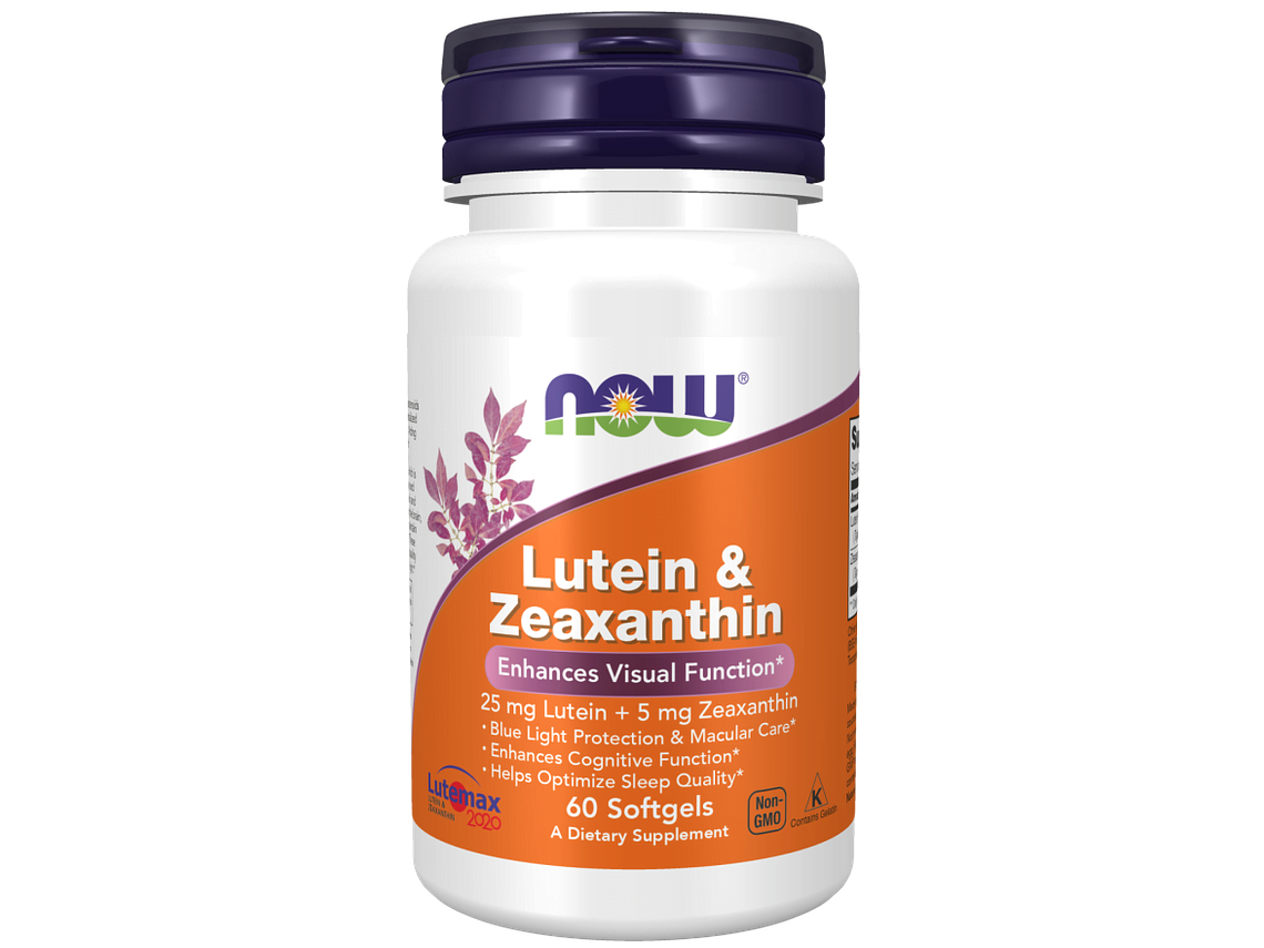 Lutein & Zeaxanthin 60 Softgels Now 1
