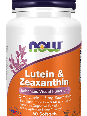 Lutein & Zeaxanthin 60 Softgels Now