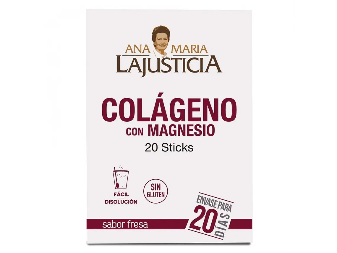 Colagénio Com Magnésio 20 Sticks Ana Maria La Justicia 1