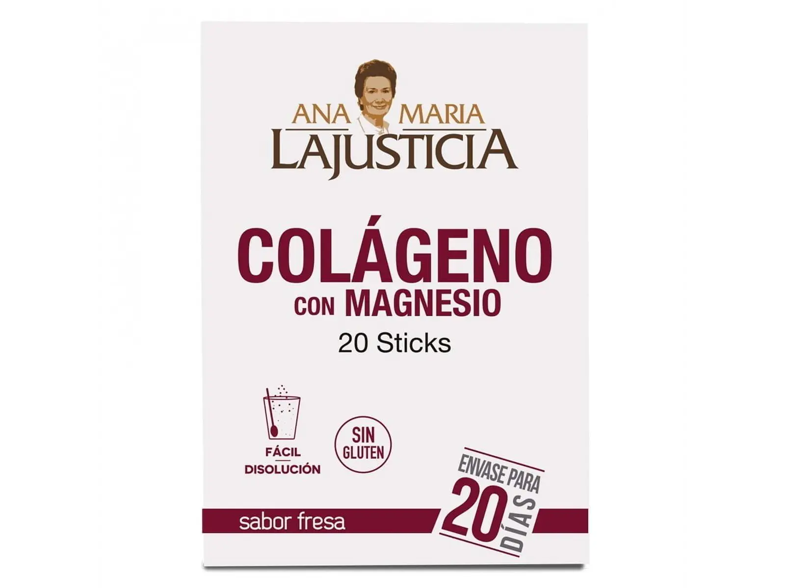 Colagénio Com Magnésio 20 Sticks Ana Maria La Justicia 1
