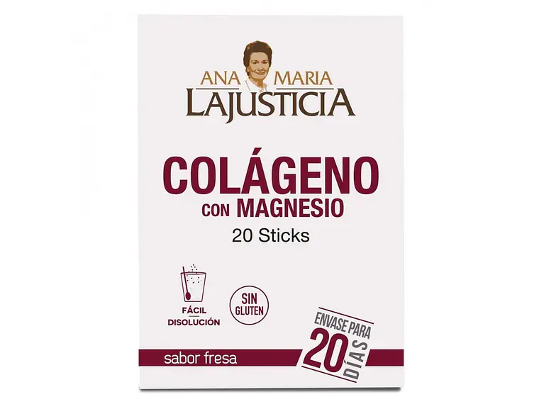 Colagénio Com Magnésio 20 Sticks Ana Maria La Justicia 1