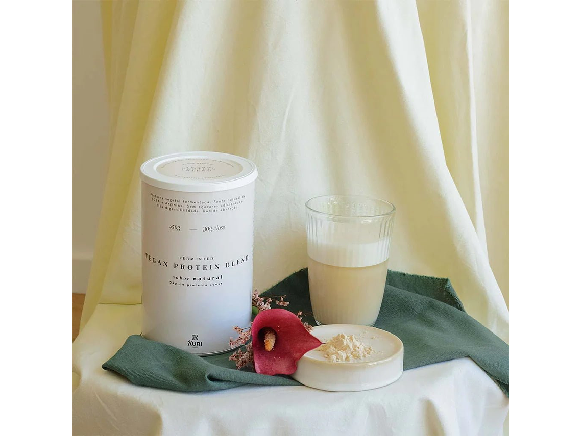 Proteína Vegetal Fermentada e Hidrolisada Vegan Natural 450 gr Auri Foods 1