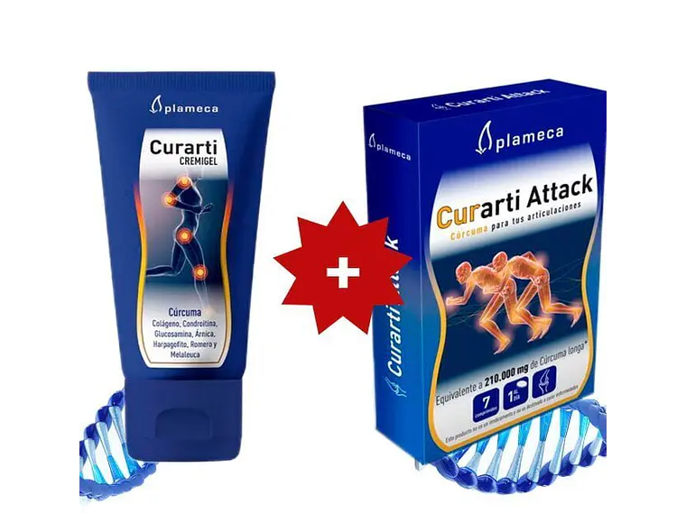 Curarti Attack & Curarti Cremigel 1