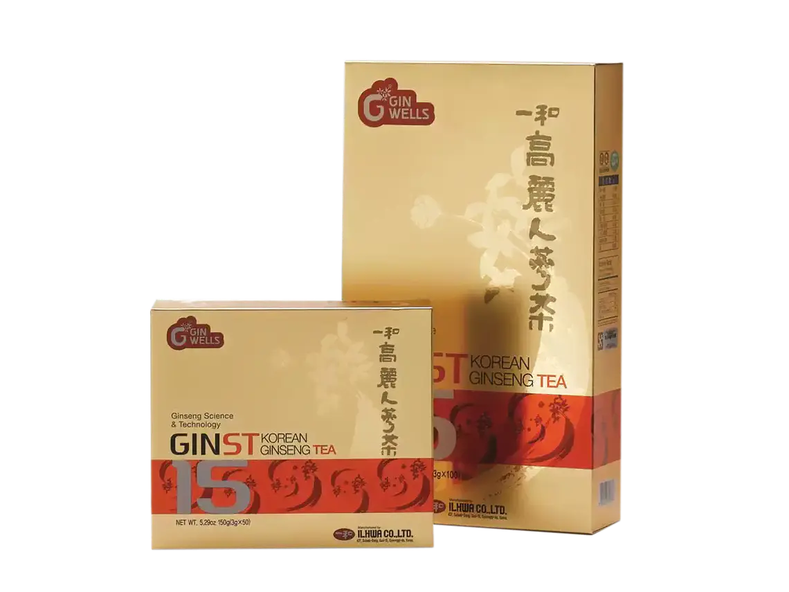 Chá Ginseng Coreano GINST15 ILHWA 1