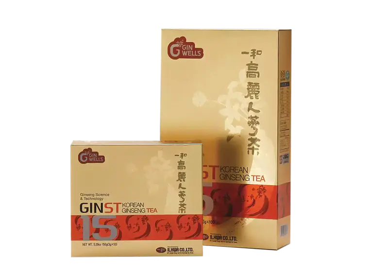 Chá Ginseng Coreano GINST15 ILHWA 1