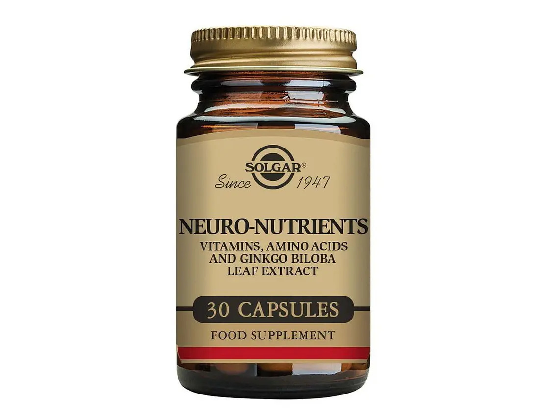 Neuro-Nutrientes 30 Cápsulas Solgar 1