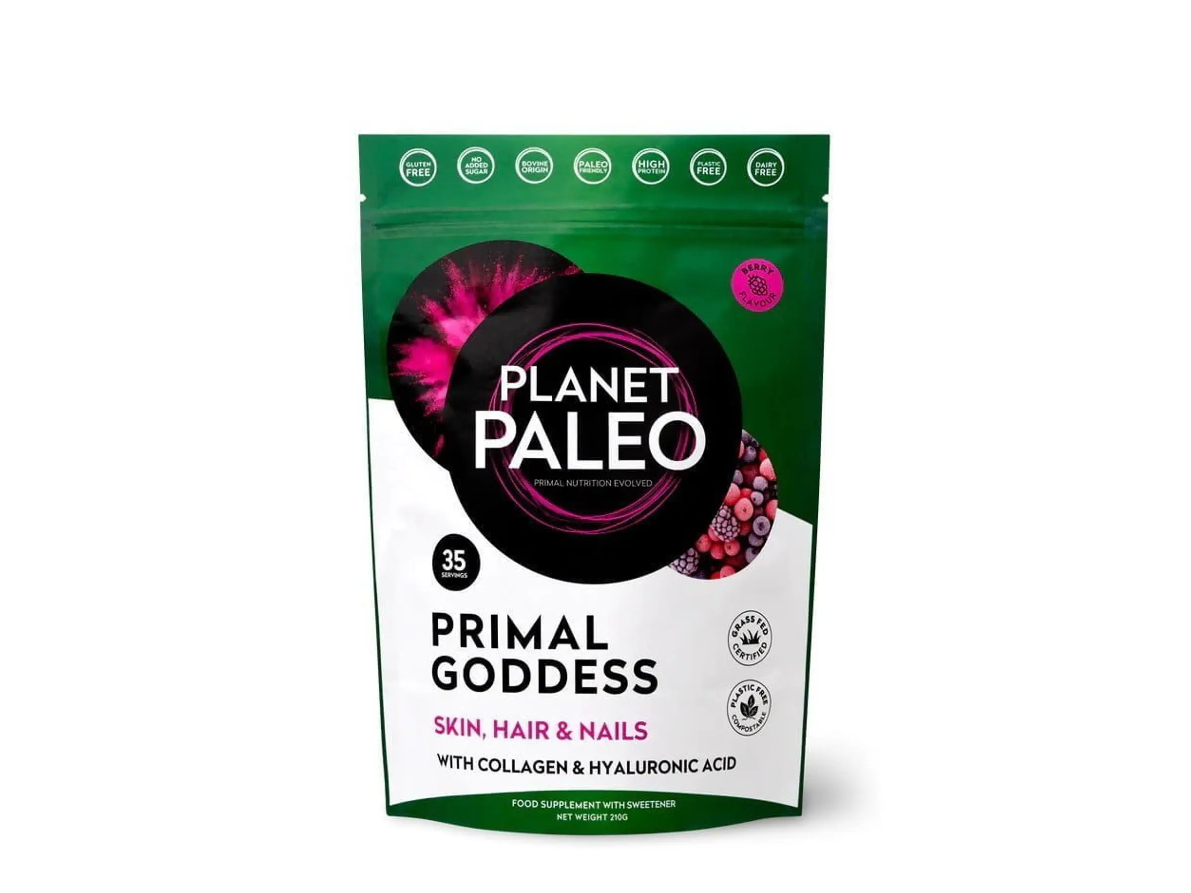 Colagénio Primal Goddess 210 Grs Planet Paleo 1