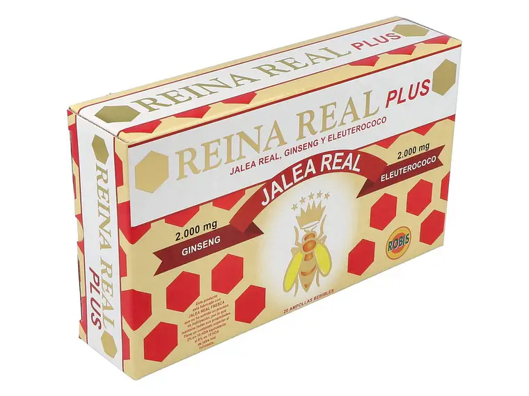 Geleia Real Plus 20 Ampolas Robis 1