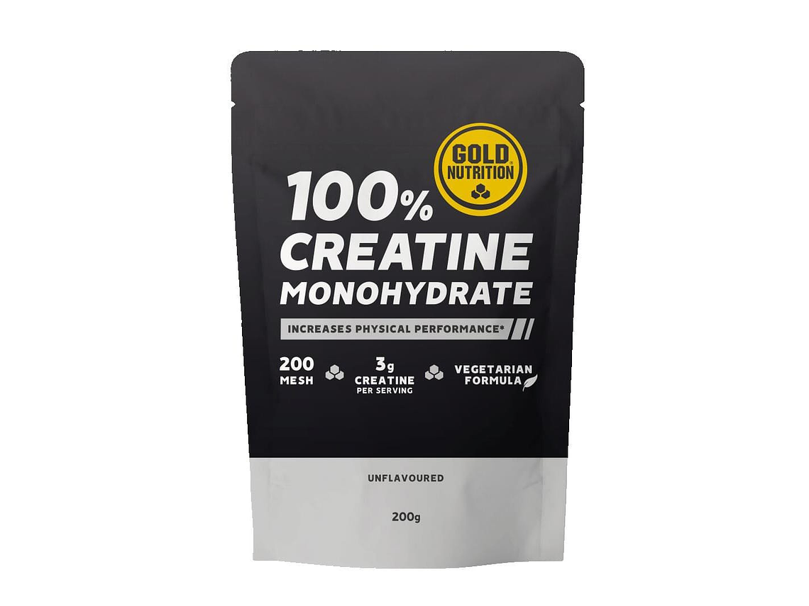 Creatina Monohidratada sem sabor 200g Gold Nutrition 1