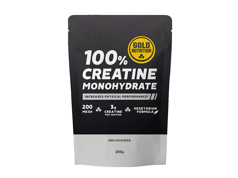 Creatina Monohidratada sem sabor 200g Gold Nutrition 1