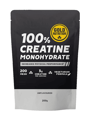 Creatina Monohidratada sem sabor 200g Gold Nutrition