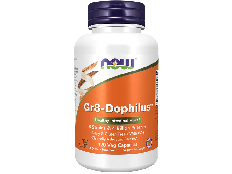 Gr8-Dophilus 60 Cápsulas Now 1