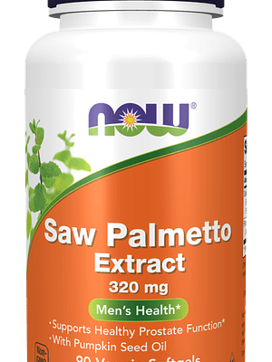 Saw Palmetto Extract 90 Veggie Softgels Now