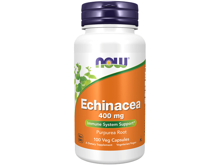 Echinacea 400 mg 100 Cápsulas Now 1