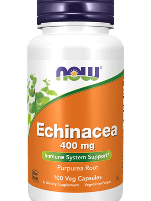 Echinacea 400 mg 100 Cápsulas Now