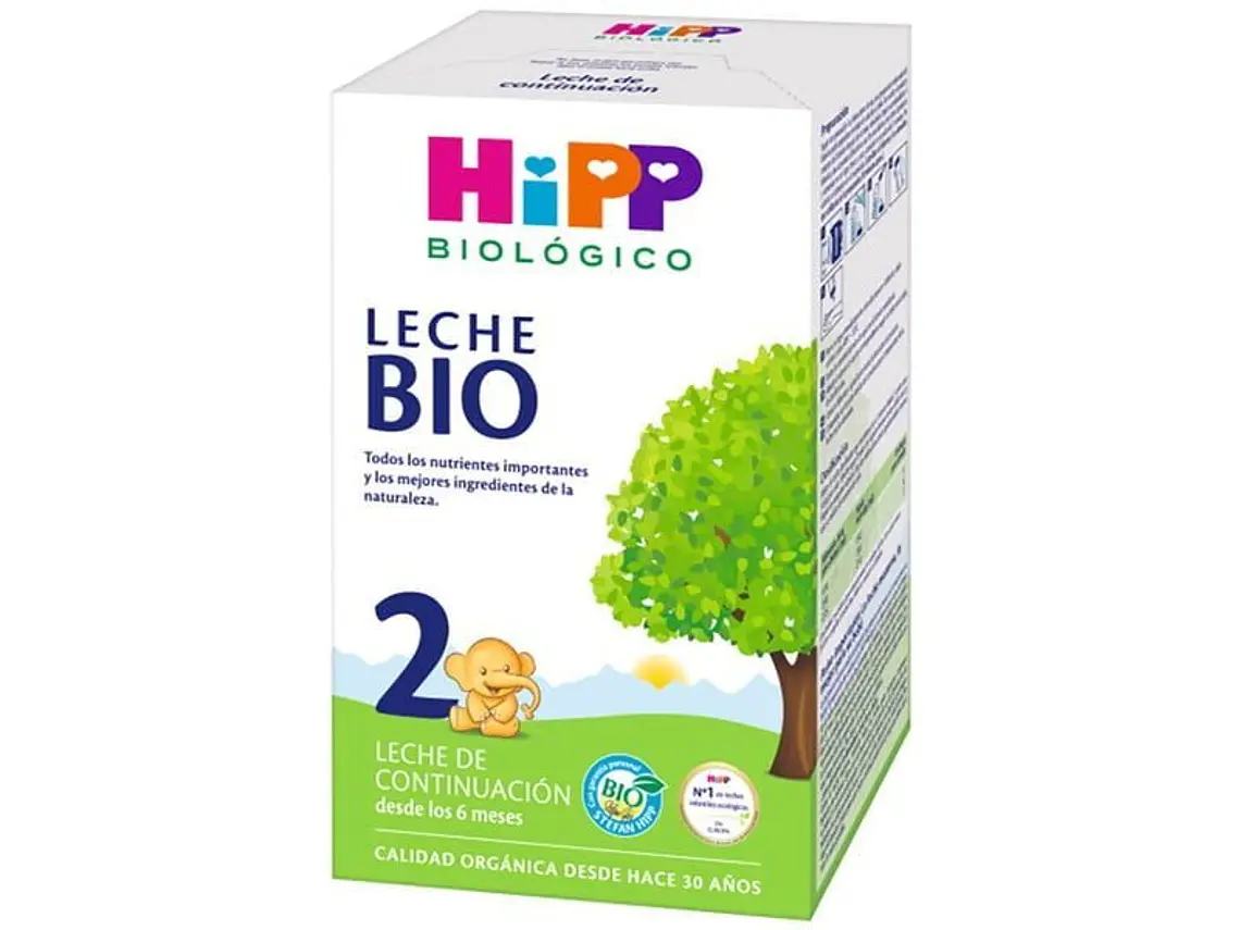 Leite 2 De Continuação Bio 600 G Hipp 1